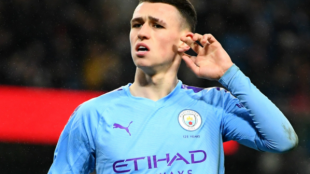 Los números de Phil Foden, la nueva estrella del Manchester City "Foto: Daily Mail"