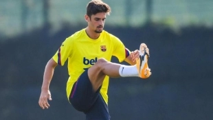 Frenazo en la evolución de Trincao en el Barcelona / Besoccer.com