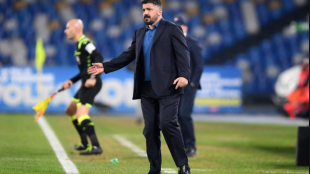 Sólo las eliminatorias podrían salvar a Gattuso "Foto: TalkSports"