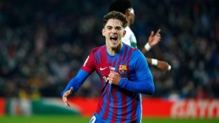 Gavi, a punto de renovar con el Barça - Foto: Marca