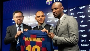 La esperpéntica gestión de Bartomeu con el fichaje de Braithwaite. Foto: Sport