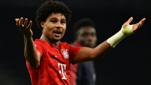 Gnabry, muy cerca de renovar con el Bayern - Foto: Marca
