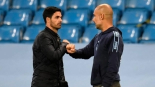 Guardiola sale en defensa de Arteta / Foxsports.com
