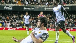 Guedes ya tiene precio. Foto: @Valenciacf