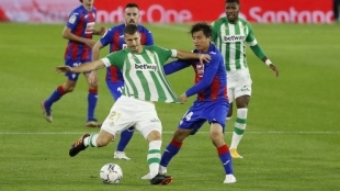 El Betis libera una ficha de extracomunitario para enero. Foto: marca.com