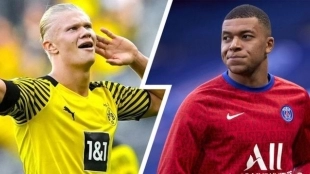 El PSG lo tiene claro: Si sale Mbappé, irá a por Haaland. Foto: Tribuna