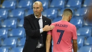 Hazard suspende el examen