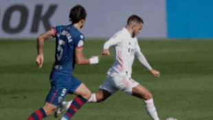 "Otra aparición fantasma de Hazard./ Foto: Getty Images"