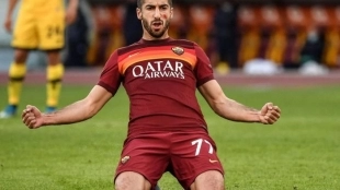 "Mkhitaryan de vuelta a Alemania./ Foto: The Laziali"