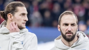 Higuaín y Rabiot ponen a prueba a la Juventus. Foto: Libertad Digital