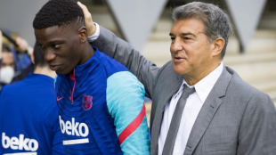 El dardo de Joan Laporta a Ilaix Moriba