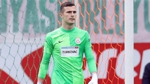 Iñaki Peña, portero del Galatasaray cedido por el F.C. Barcelona: Mundo Deportivo.