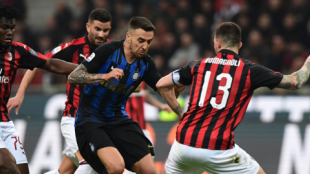 El Inter propone un intercambio de jugadores al AC Milan "Foto: Bwin"