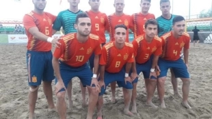 Un internacional de fútbol playa, el ‘fichaje’ del Real Betis para el regreso de LaLiga. Foto: El Faro de Melilla