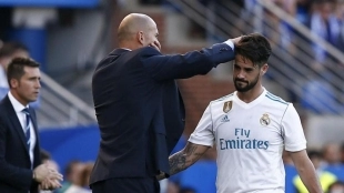 Isco ¿rumbo a Inglaterra? Zidane da el OK. Foto: beIN Sports