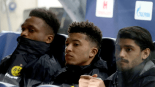 "¿Por qué fue suplente Jadon Sancho con el Dortmund? Foto: Getty Images"
