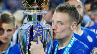 Ocho años del fichaje de Jamie Vardy por el Leicester "Foto: Mirror"