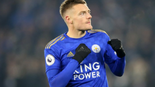 Jamie Vardy sigue a lo suyo "Foto: Premier League"