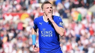 Jamie Vardy ya negocia su renovación con el Leicester