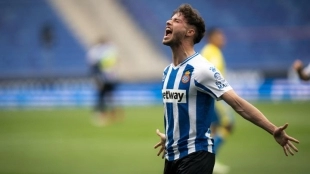 Javi Puado quiere dejar el Espanyol cuanto antes. Foto: AS