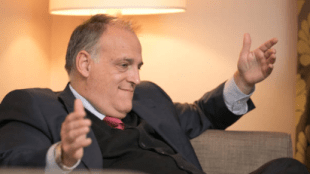 "LaLiga de Javier Tebas, un circo descontrolado. Foto: Getty Images"