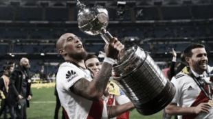 Jonatan Maidana cerró su regreso a River Plate "Foto: Olé"