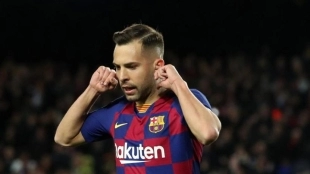 Jordi Alba no quiere hablar de su retirada. Foto: Mundo Deportivo