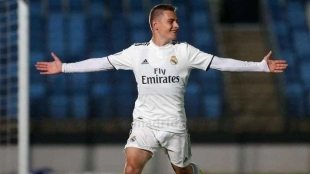 Jorge de Frutos defendió la elástica del Real Madrid Castilla durante una temporada. Foto: Getty