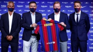 Los tres futbolistas que aspiran a ser el nuevo ‘9’ del FC Barcelona. Foto: Diario AS