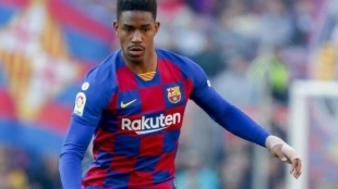 Junior Firpo rechaza ofertas y quiere seguir en el Barcelona. Foto: Culémania