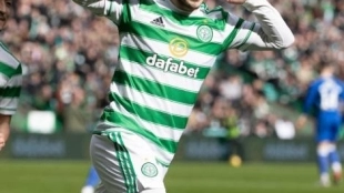 Josep Juranovic, la opción que maneja el Atlético de Madrid. Foto: @CelticFC