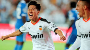 Kang-in Lee para la Copa del Rey "Foto: AS"