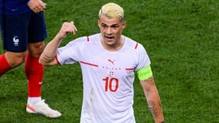 La Juventus se fija en Granit Xhaka / TheSun