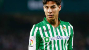 Diego Lainez responde a las críticas acerca de su situación en el Betis "Foto: AS"