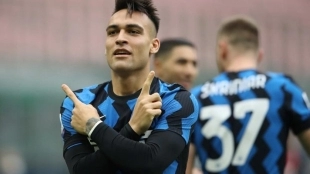 Lautaro Martínez rechaza al Barça definitivamente. Foto: clarín.com