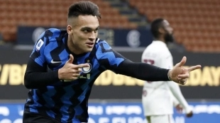 Lautaro se alía con Jorge Mendes para salir del Inter. Foto: bola.okezone.com