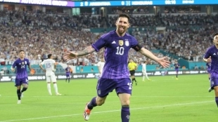El astro argentino está agusto en París. Foto: @Argentina