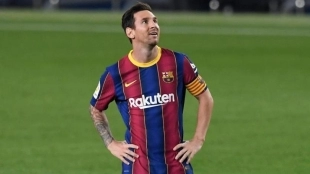 El astro argentino podría regresar al FC Barcelona. Foto: Marca