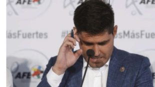 Reunión para decidir si LaLiga se suspende "Foto: AFE"