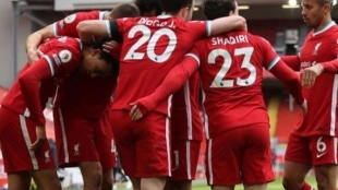 El Liverpool quiere cerrar la millonaria llegada de un atacante top "Foto: The Sun"