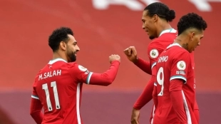 El Liverpool prioriza una renovación antes que la de Salah. Foto: 90min.com