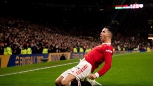 Cristiano sigue en la agenda del Atleti. Foto: @ManUtd