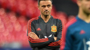 El error de Luis Enrique dejando fuera de la lista a Angeliño "Foto: SEF"
