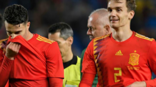 La inentendible obsesión de Luis Enrique con Diego Llorente "Foto: Marca"