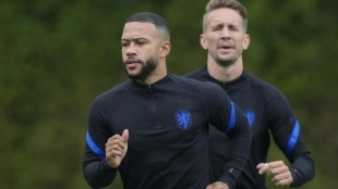 Memphis Depay y Luuk de Jong, la pareja soñada por Ronald Koeman