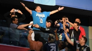 Maradona volverá pronto a La Bombonera.