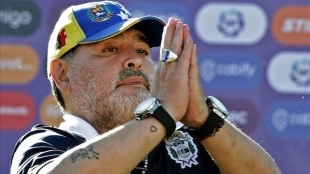 Diego Armando Maradona siempre es actualidad. Foto: AFP
