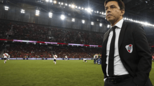 El sorprendente objetivo de River Plate para su centro del campo "Foto: Olé"