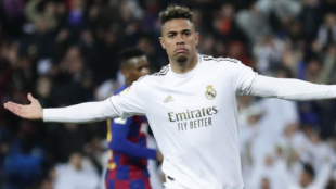 Setién se fijó en Mariano para su delantera "Foto: MD"