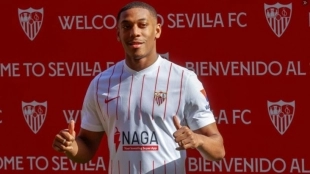 El Sevilla no va a fichar a Martial en verano